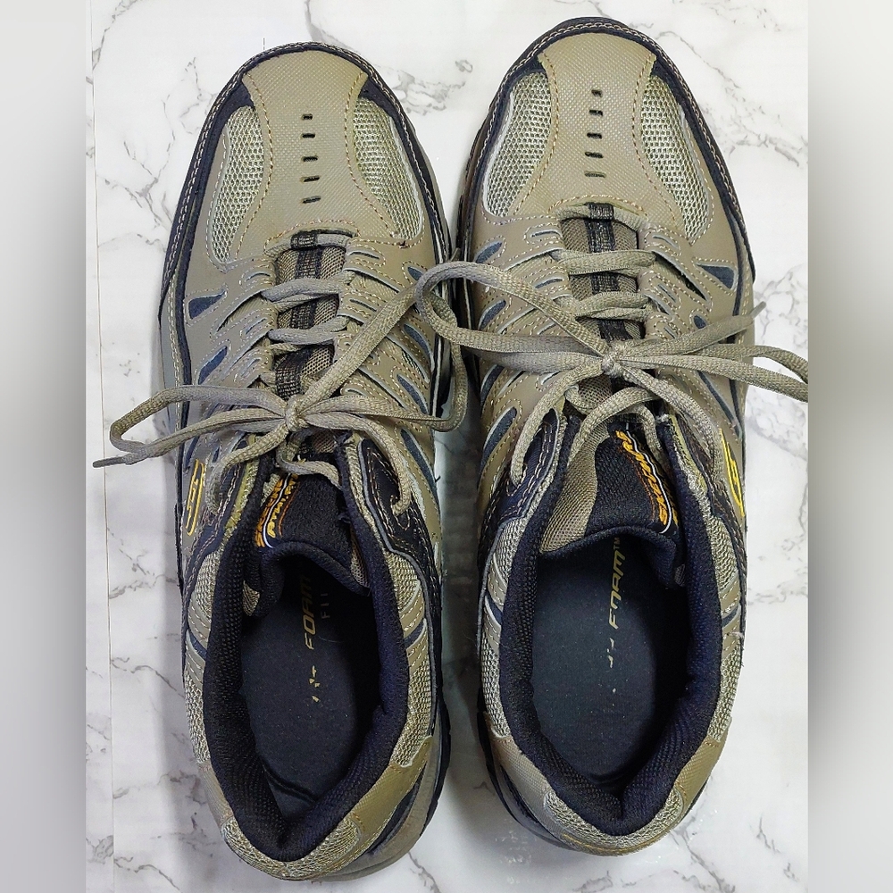Skechers Men's Afterburn Memory Fit Sneakers, Size 13 - Picture 8 of 9